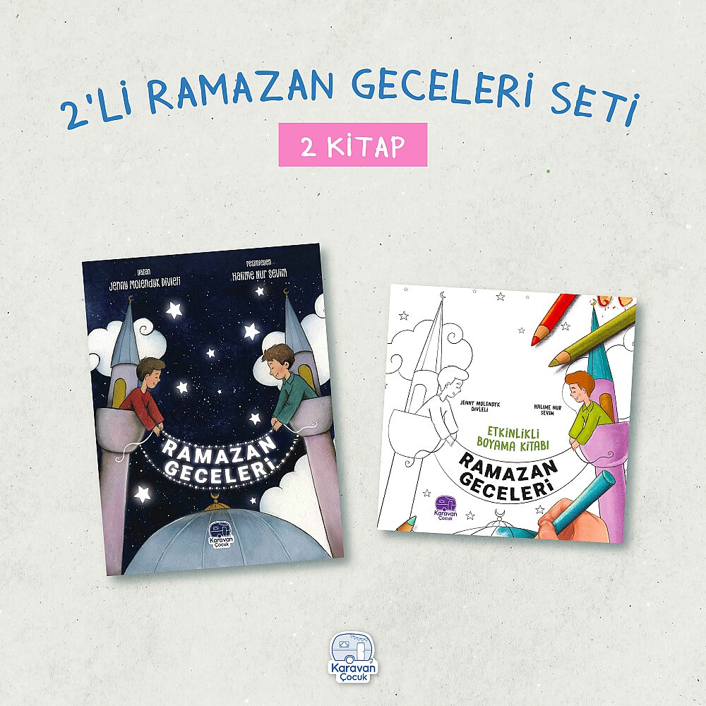 2’li Ramazan Geceleri ve Etkinlik Kitabı - Karavan Çocuk