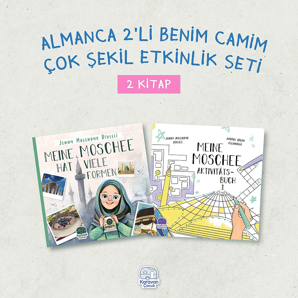 Almanca 2'li Benim Camim Çok Şekil ve Etkinlik Kitabı - 