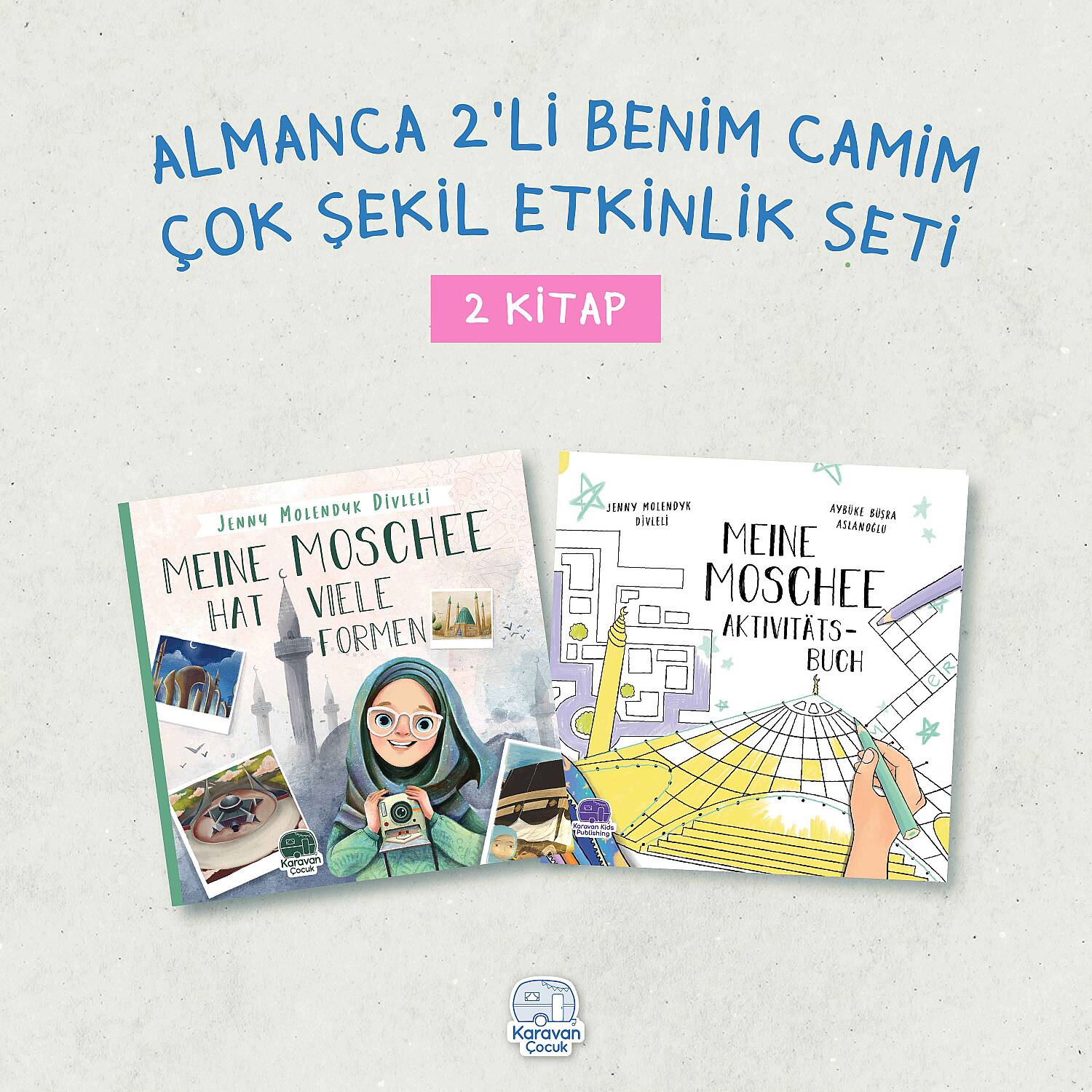 Almanca 2'li Benim Camim Çok Şekil ve Etkinlik Kitabı - 1