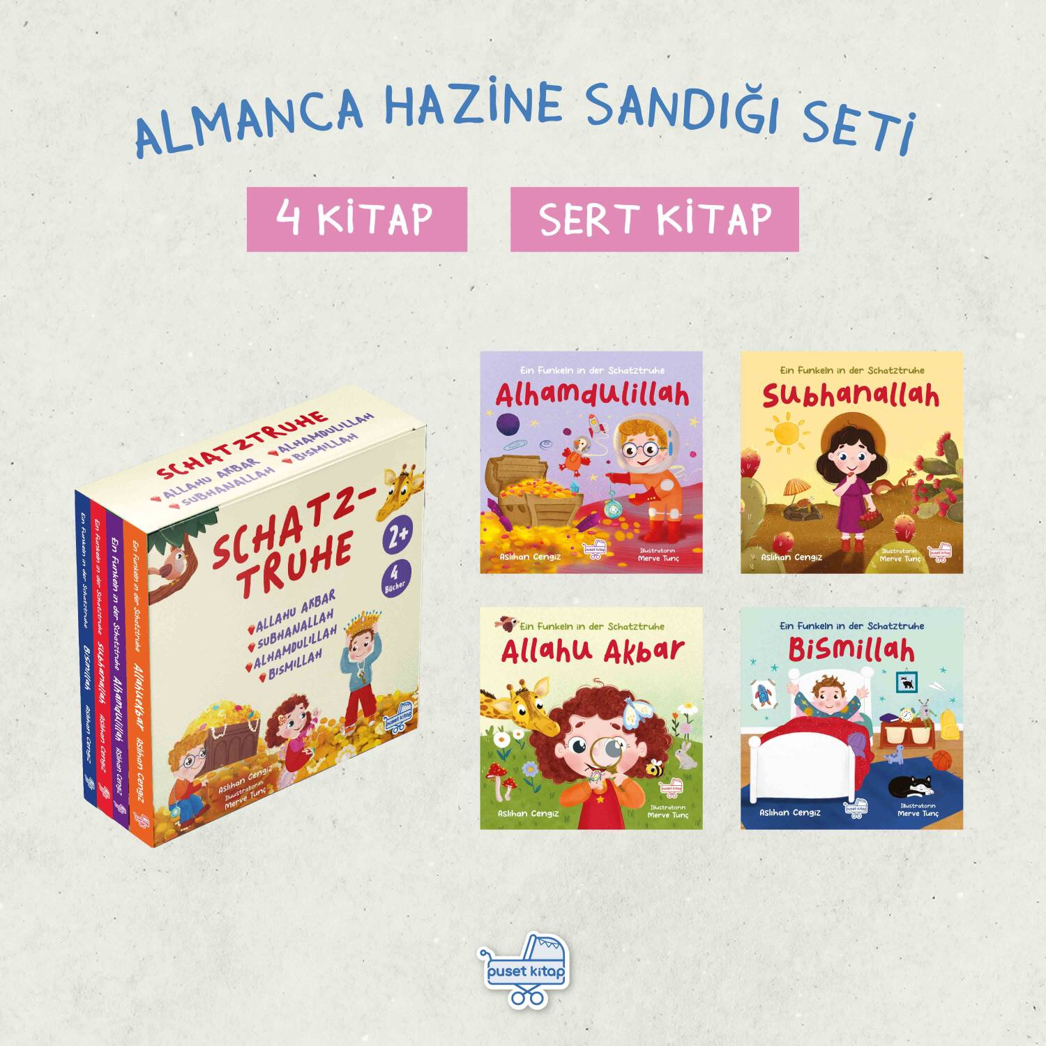 Almanca Hazine Sandığı (SCHATZTRUHE) (4 Kitap) - 1