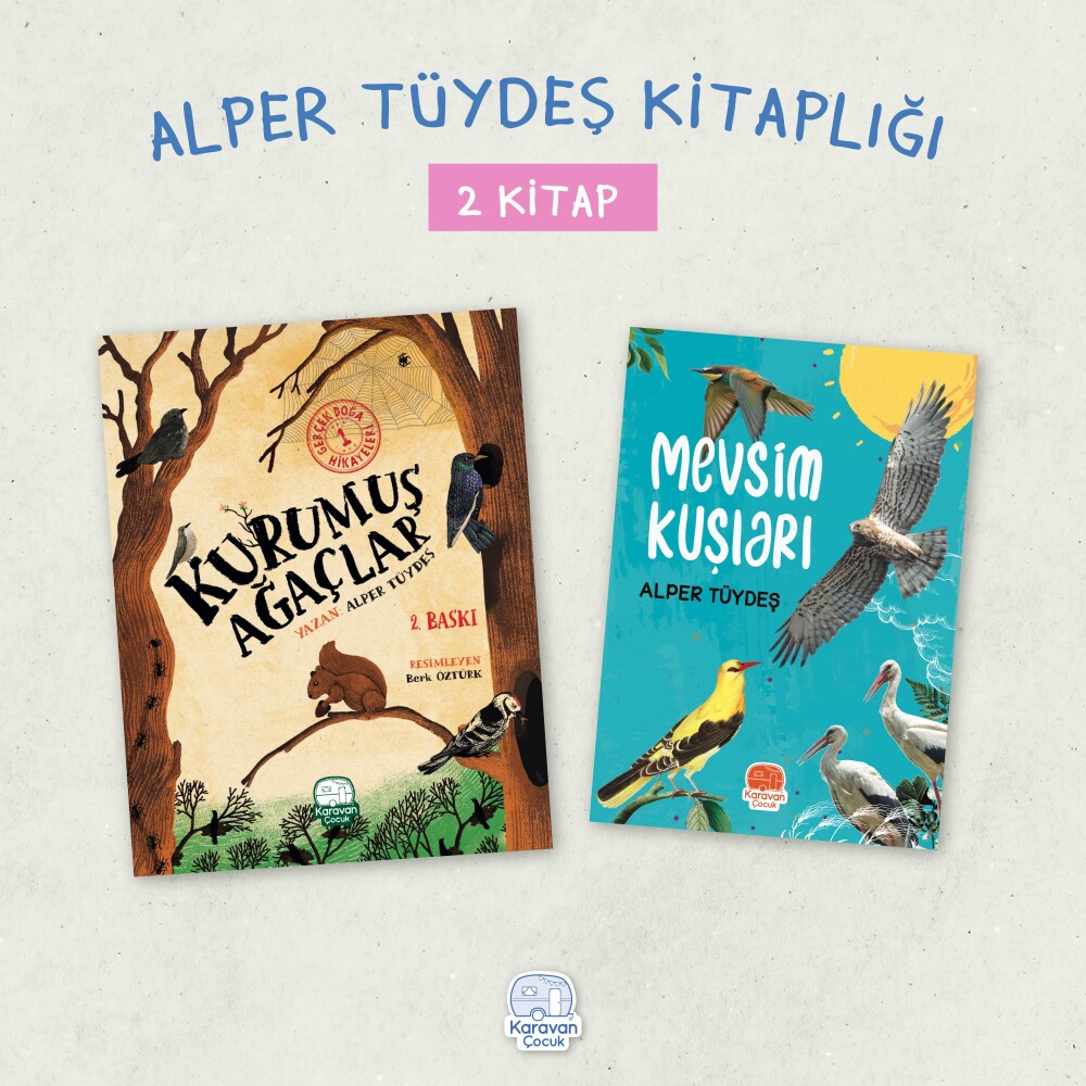 Alper Tüydeş Doğa Seti (2 Kitap) - Karavan İlk Genç
