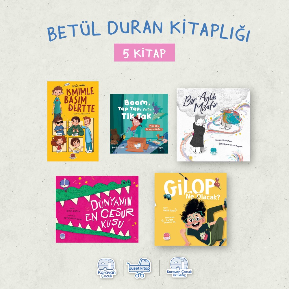 Betül Duran Kitaplığı (5 Kitap) - Karavan Çocuk