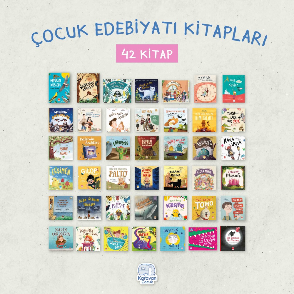 Çocuk Edebiyatı (42 Kitap) - Karavan Çocuk