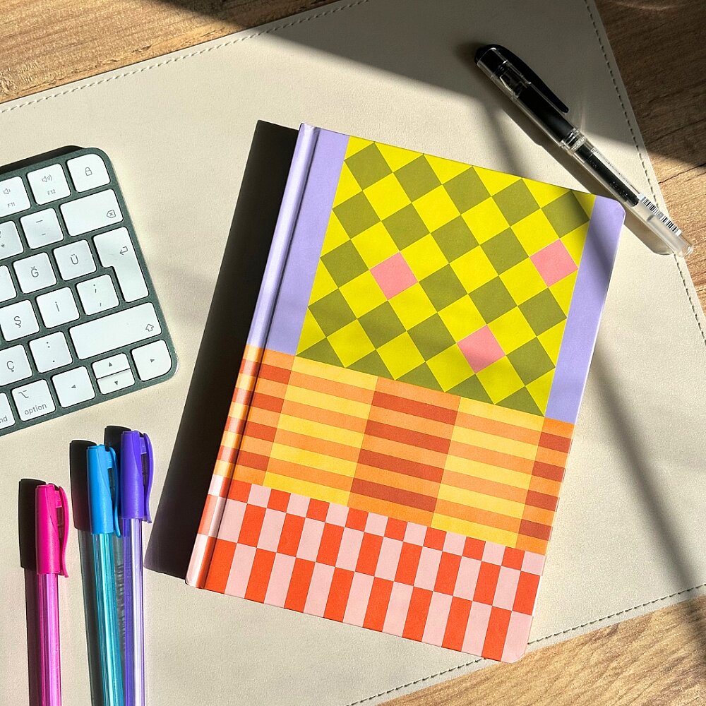 Denge Notebook, Çizgili, 96 Yaprak, Lüks Ciltli 110 gr. Ivory Kağıt - Karavan Çocuk
