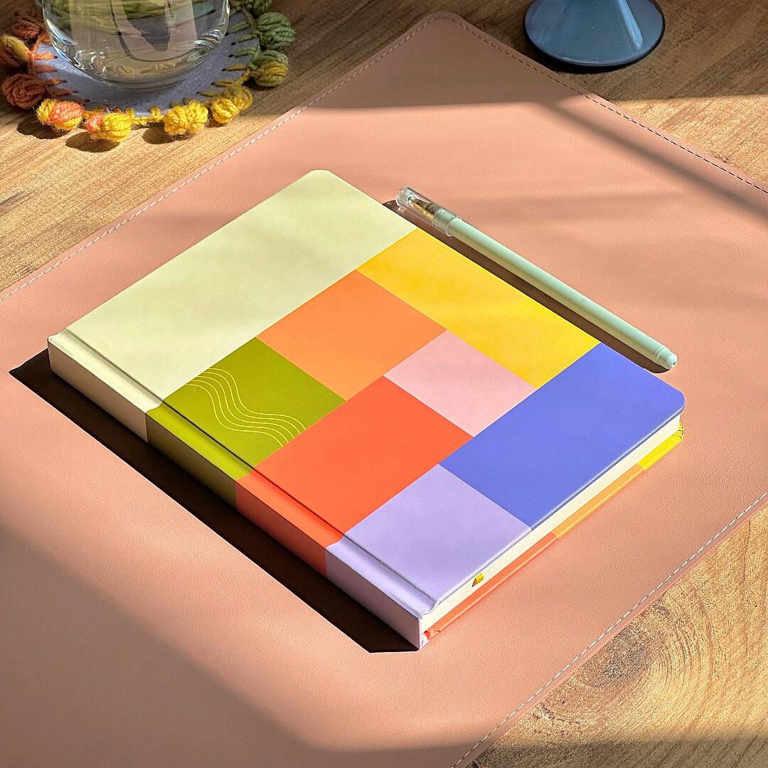 Eksen Notebook, Çizgisiz, 96 Yaprak, Lüks Ciltli 110 gr. Ivory Kağıt - 3