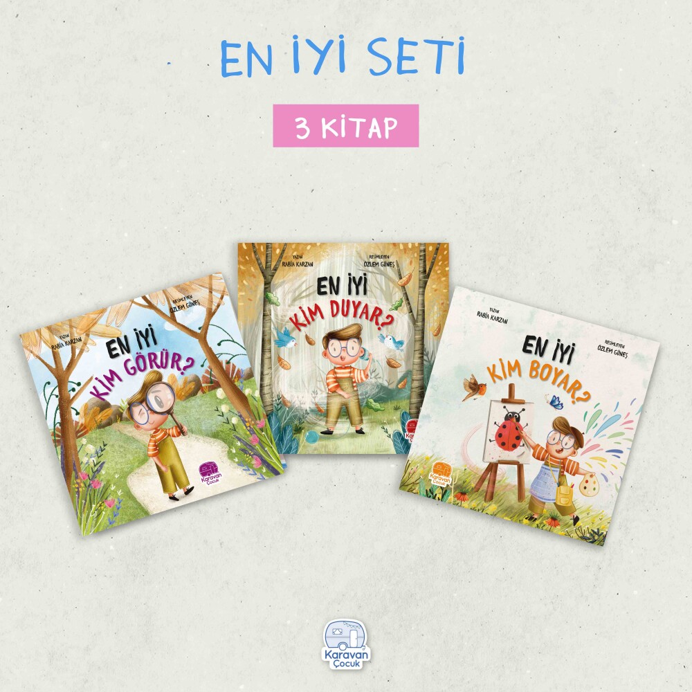 En İyi Seti (3 Kitap), Rabia Karzan - Karavan Çocuk