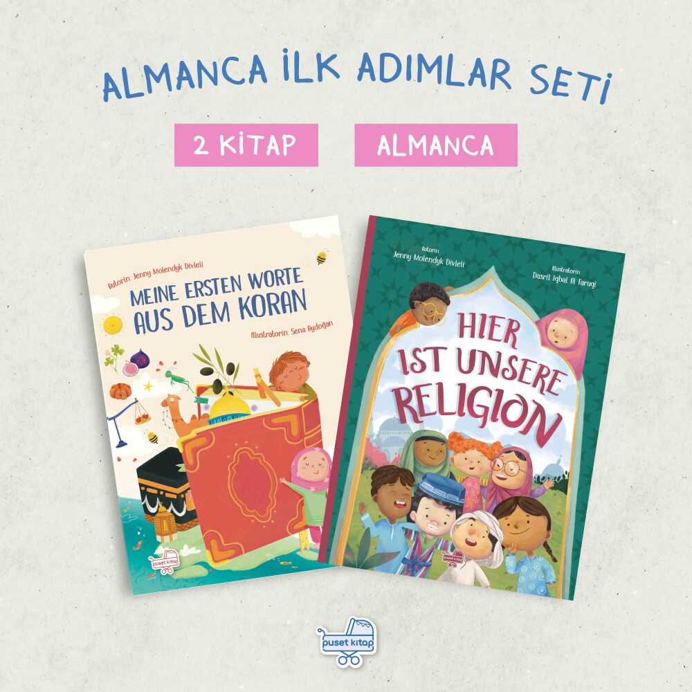 Almanca İlk Adımlar Seti, Jenny Molendyk Divleli - Karavan Kids Publishing 