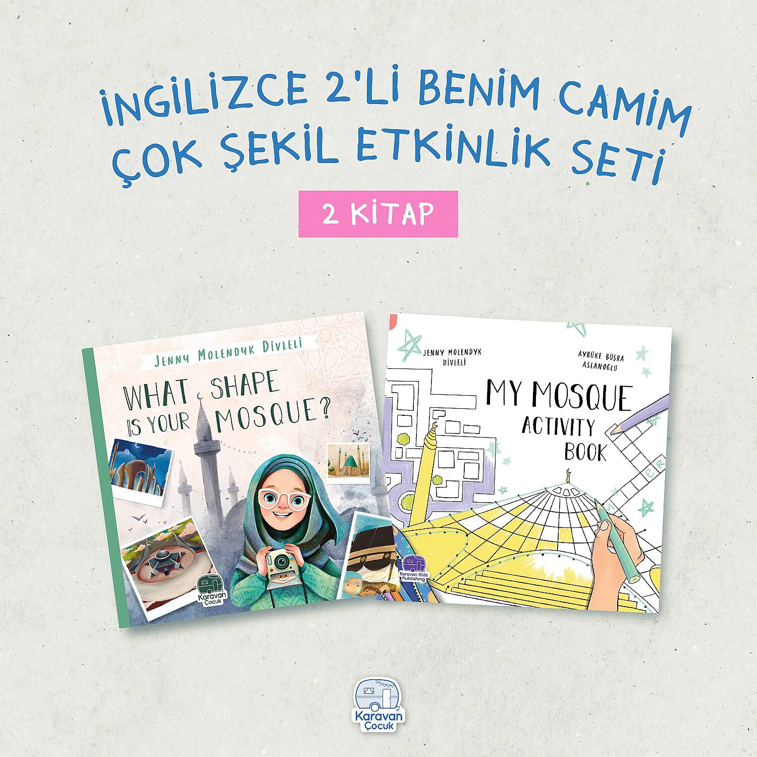 İngilizce 2'li Benim Camim Çok Şekil ve Etkinlik Kitabı - 1