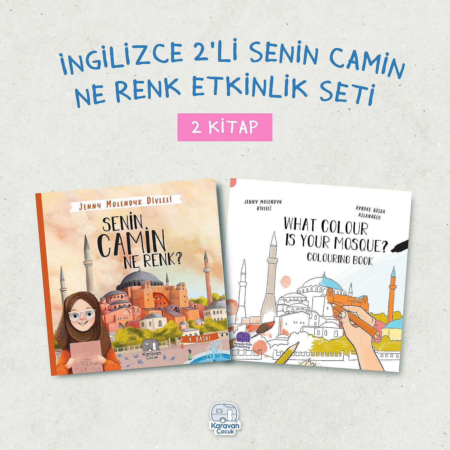 İngilizce 2'li Senin Camin Ne Renk ve ve Etkinlik Kitabı - 1