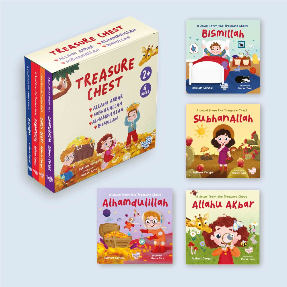  İngilizce Hazine Sandığı (Treasure Chest) (4 Kitap) - Puset Kitap