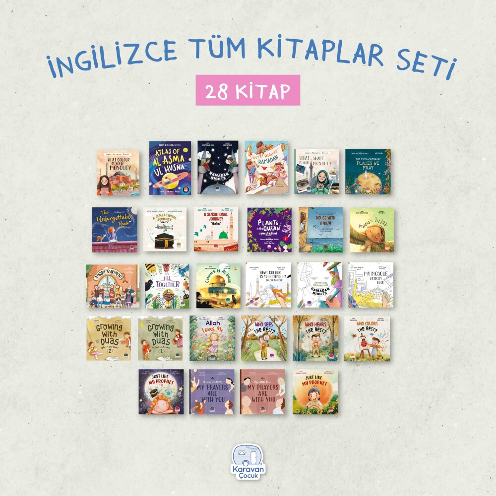 İngilizce Kitaplar Seti, (28 Kitap) - Karavan Kids Publishing 