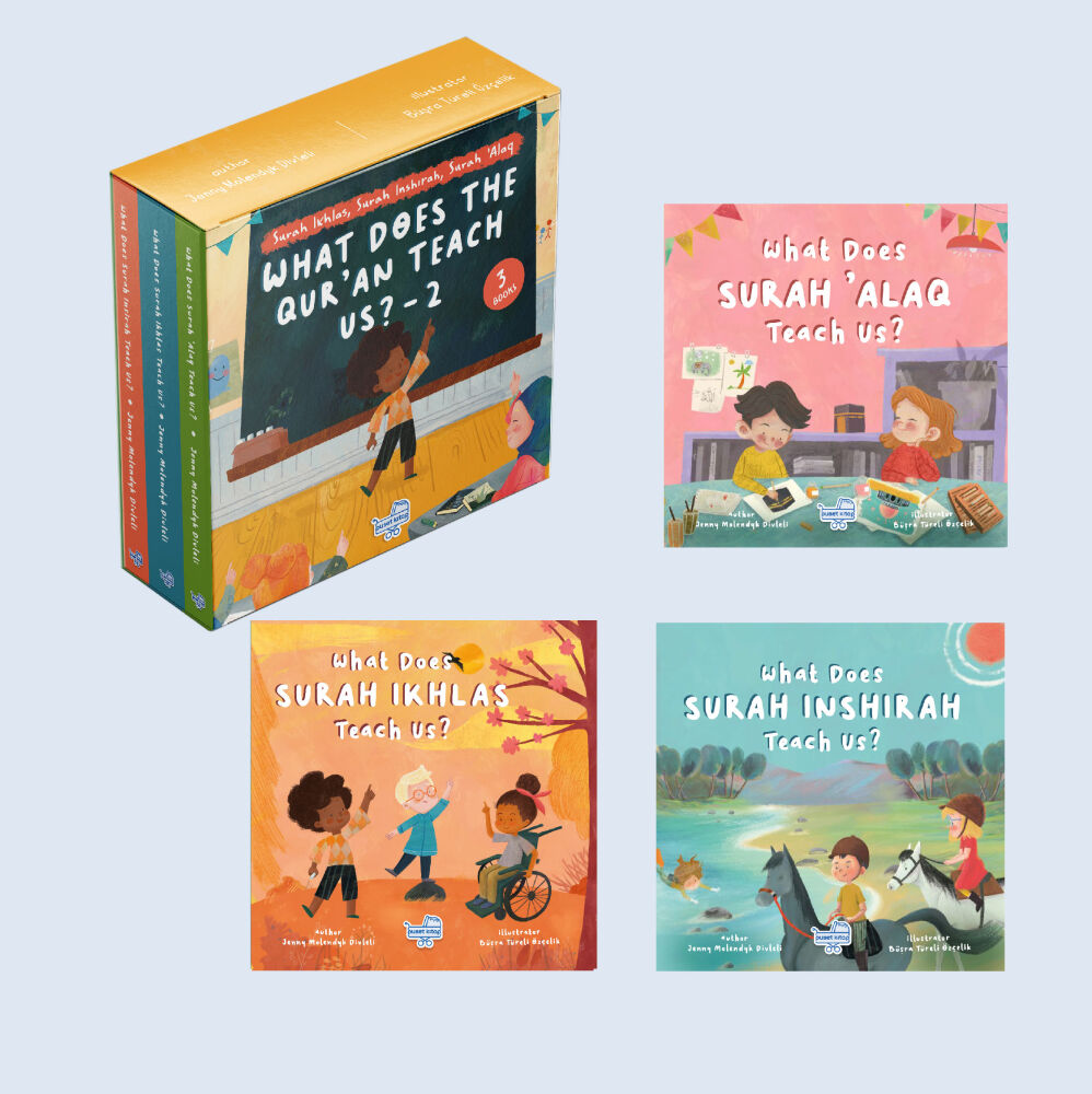 İngilizce Mini Meal Seti 2 (3 Kitap) (What Does The Qur’an Teach Us?-2) - Puset Kitap
