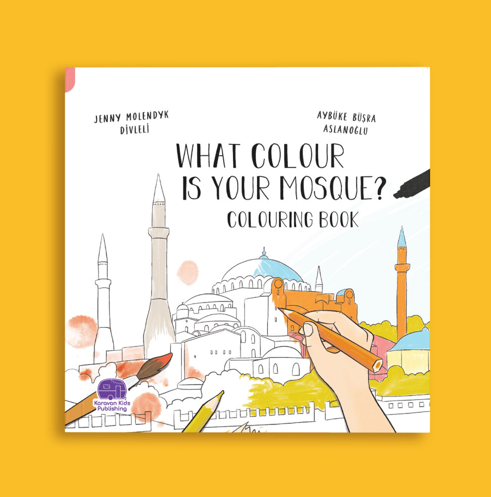 İngilizce Senin Camin Boyama Kitabı, Jenny Molendyk Divleli - Karavan Kids Publishing 