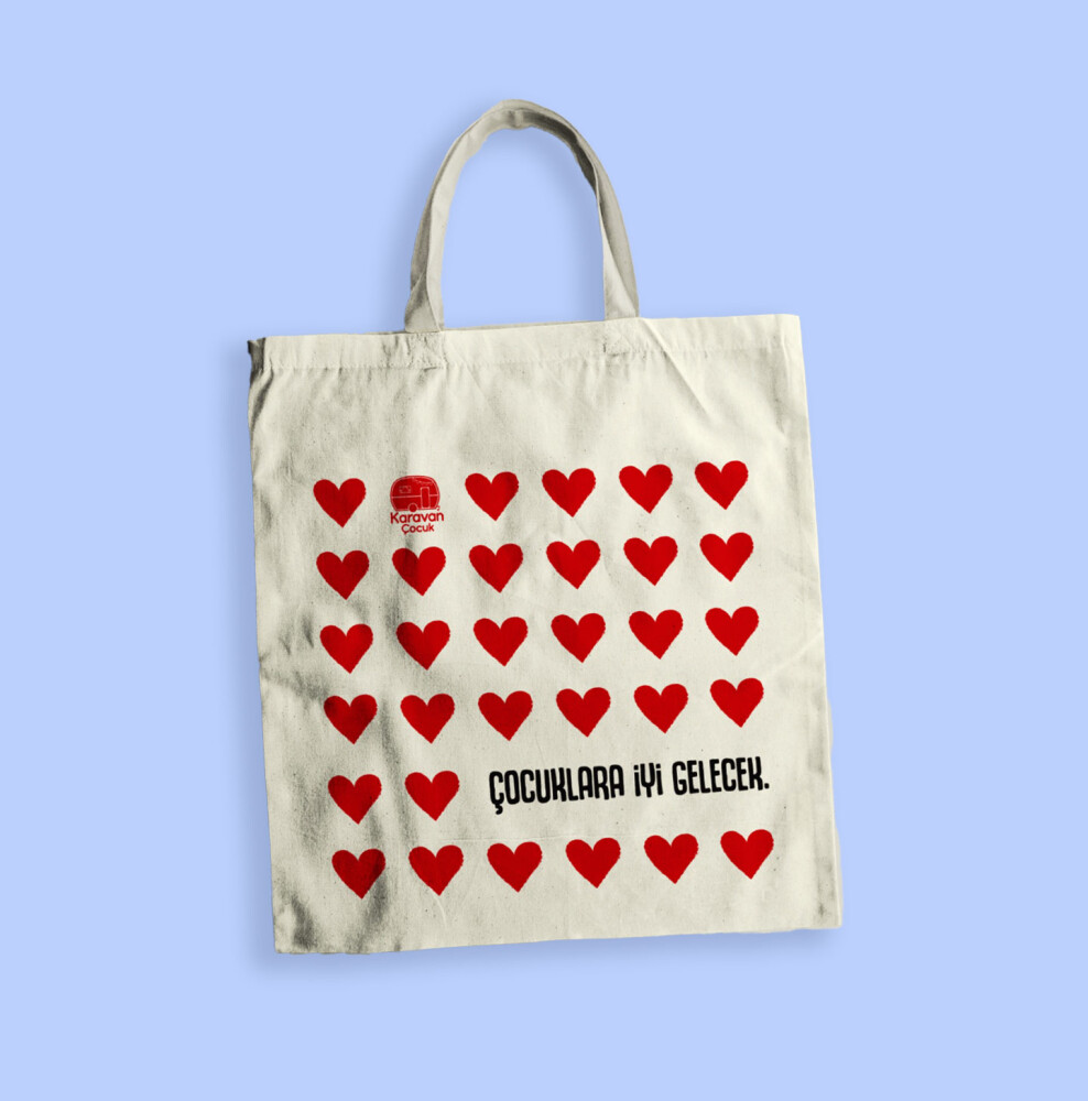 Karavan Çocuk Bez Çanta - Karavan Çocuk