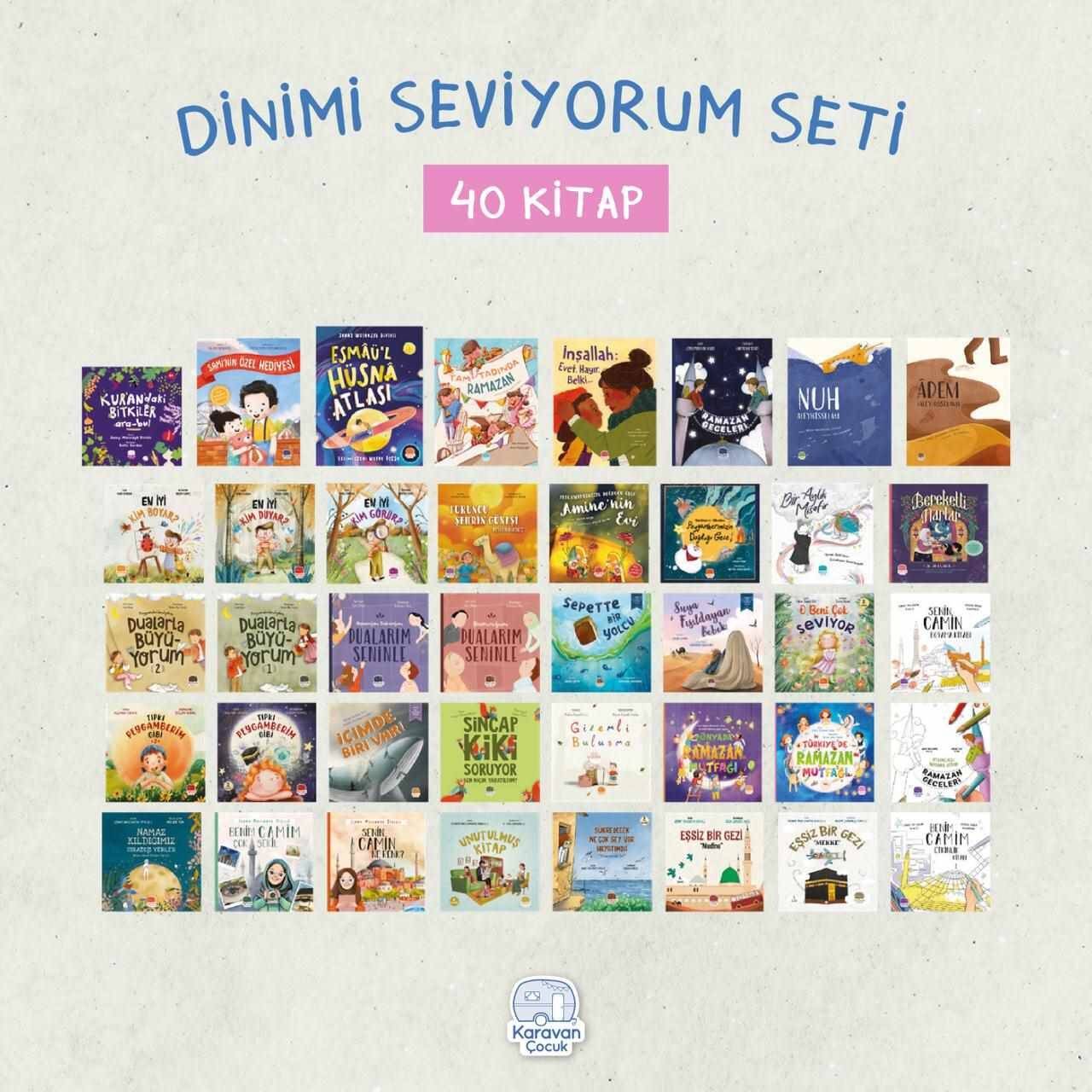 Karavan Çocuk Dinimi Seviyorum (40 Kitap) - 1