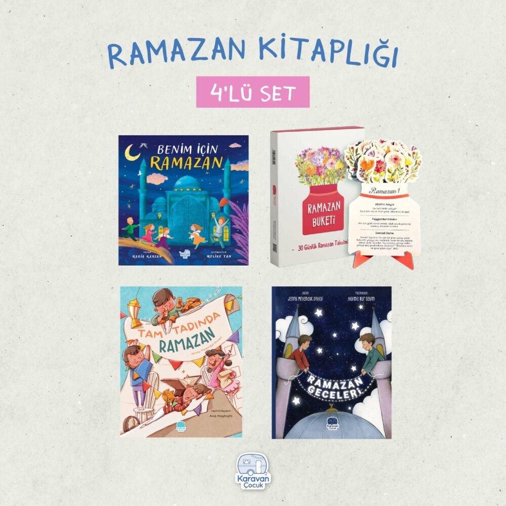 Küçük Ramazan Kitaplığı (4 Kitap) - Karavan Çocuk