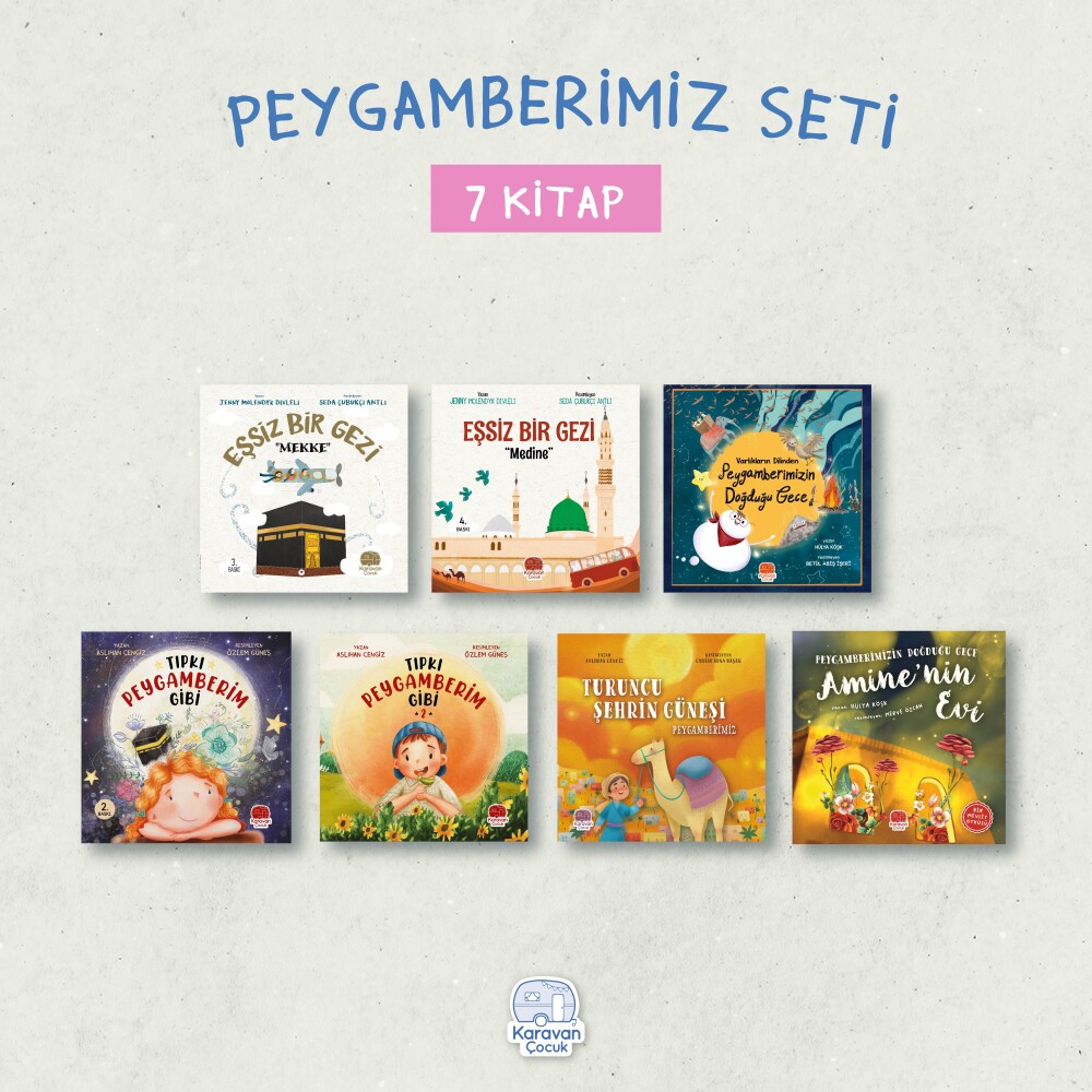 Peygamberimiz Seti (7 Kitap) - Karavan Çocuk