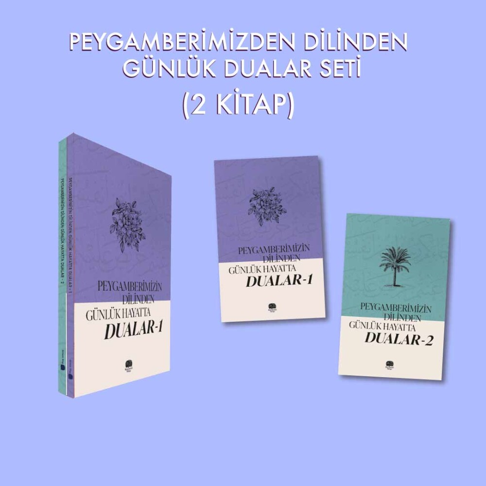 Peygamberimizin Dilinden Dualar Seti (2 Kitap) - Karavan Kitap