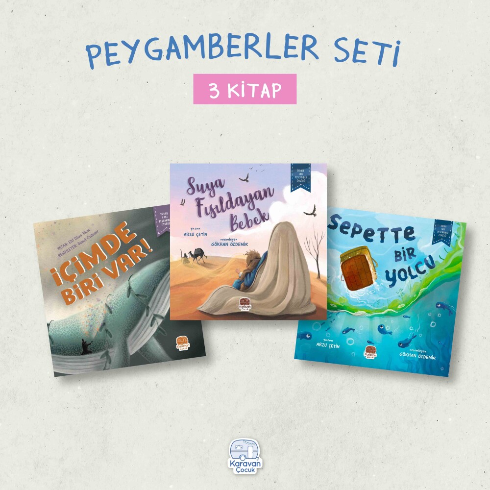 Peygamberler Seti (3 Kitap) - Karavan Çocuk