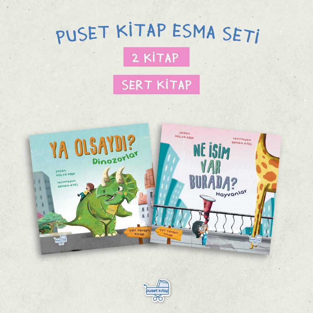 Puset Kitap Esma Seti (Çift taraflı 2 Kitap) Hülya Köşk - Puset Kitap