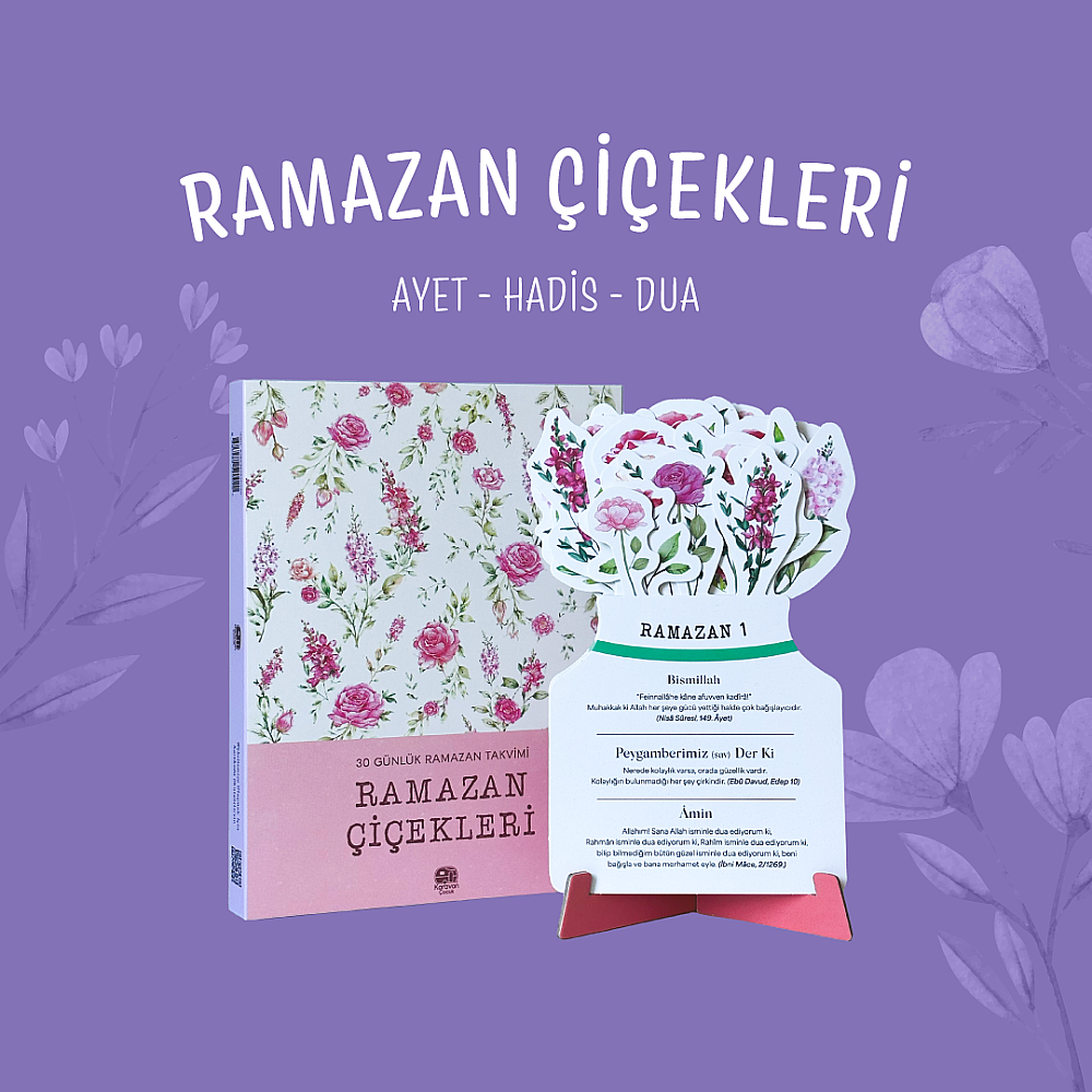 Ramazan Çiçekleri 30 Günlük Ramazan Takvimi - Karavan Kitap