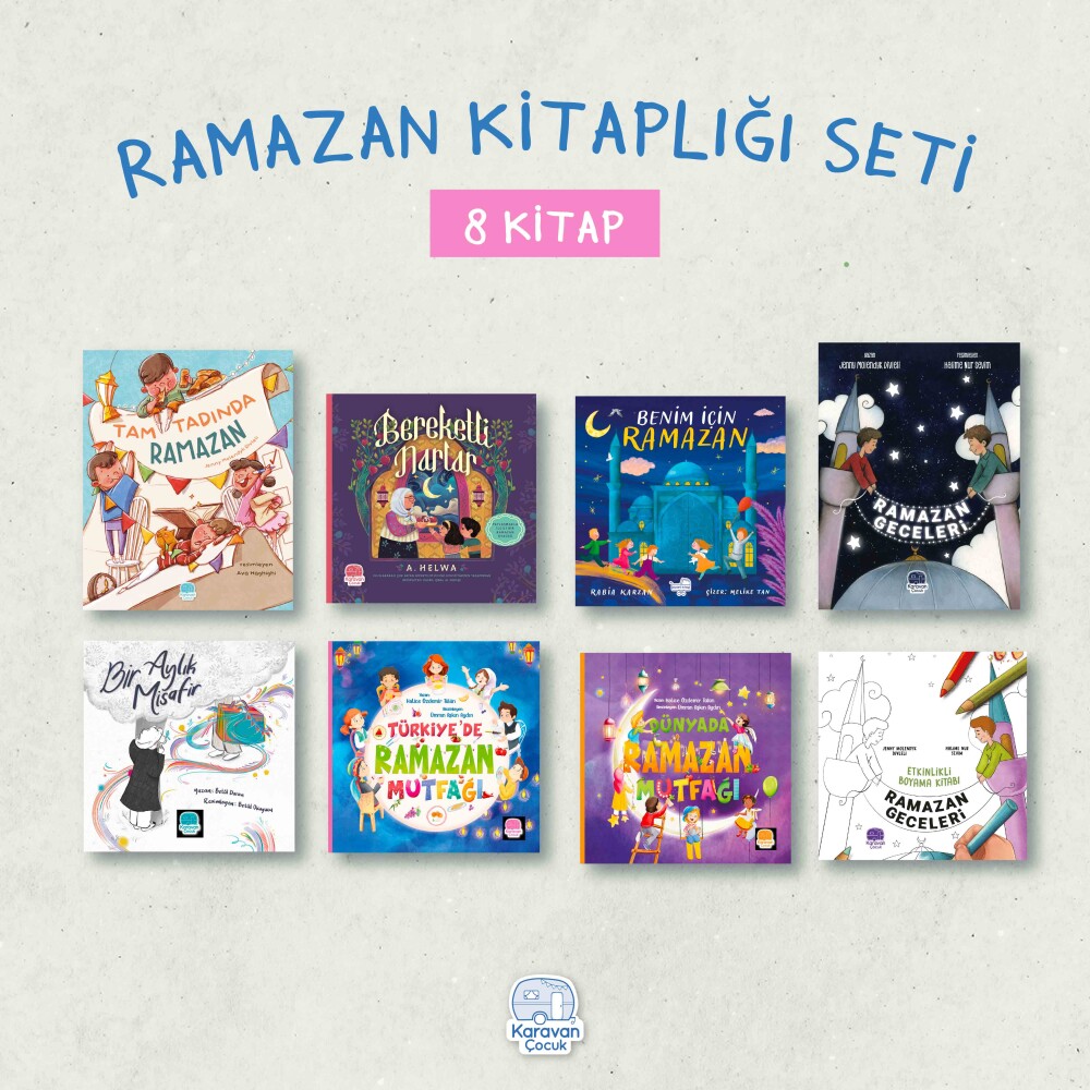 Ramazan Kitaplığı (8 Kitap) - Karavan Çocuk