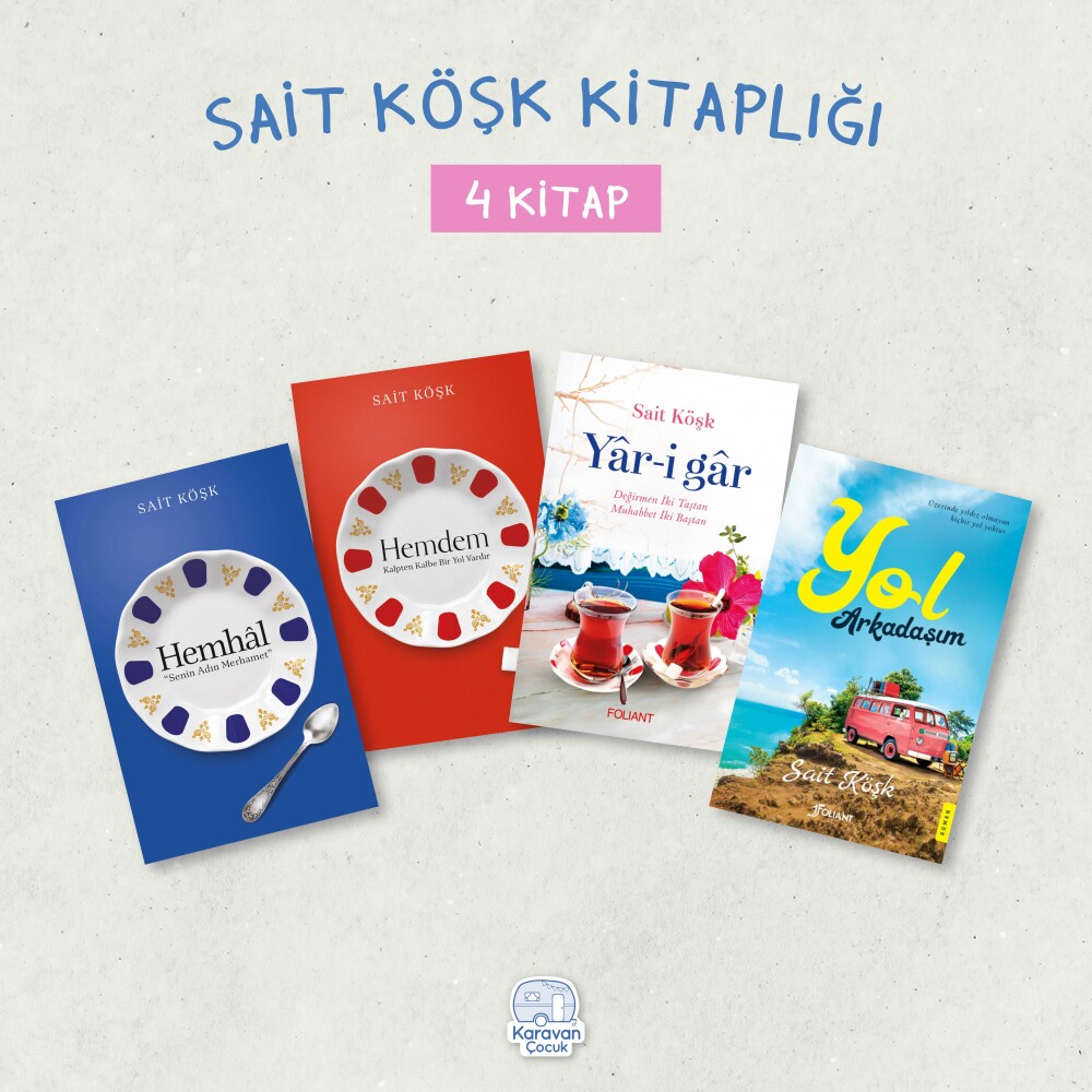 Sait Köşk Kitaplığı (4 Kitap) - Karavan Kitap