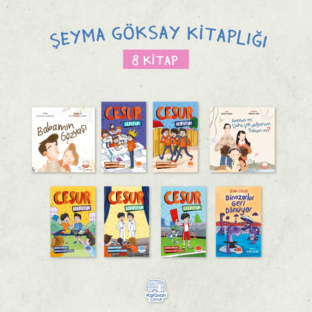 Şeyma Göksay Kitaplığı (8 Kitap) - Karavan Çocuk