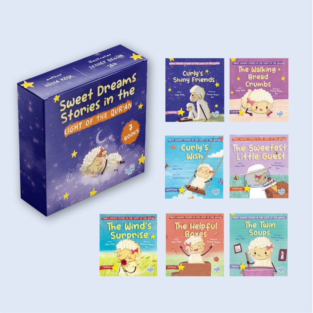 Sweet Dreams Stories in the Light of the Qur’an (Kur’an Işığında Tatlı Rüyalar Masalları) - Puset Kitap