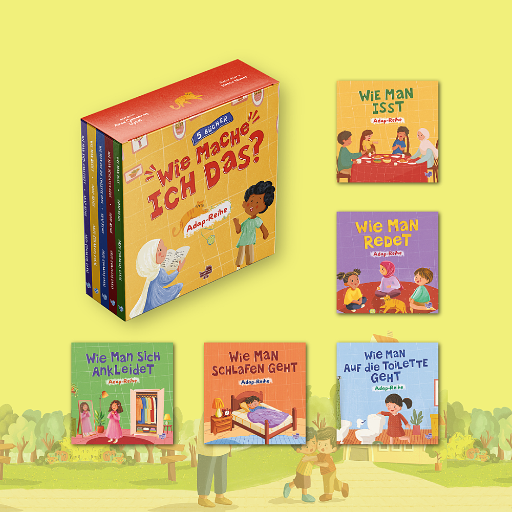 Wie mache Ich Das Adap-Reihe 5 Bücher (Almanca Nasıl Yaparım Seti, 5 Kitap) - Puset Kitap