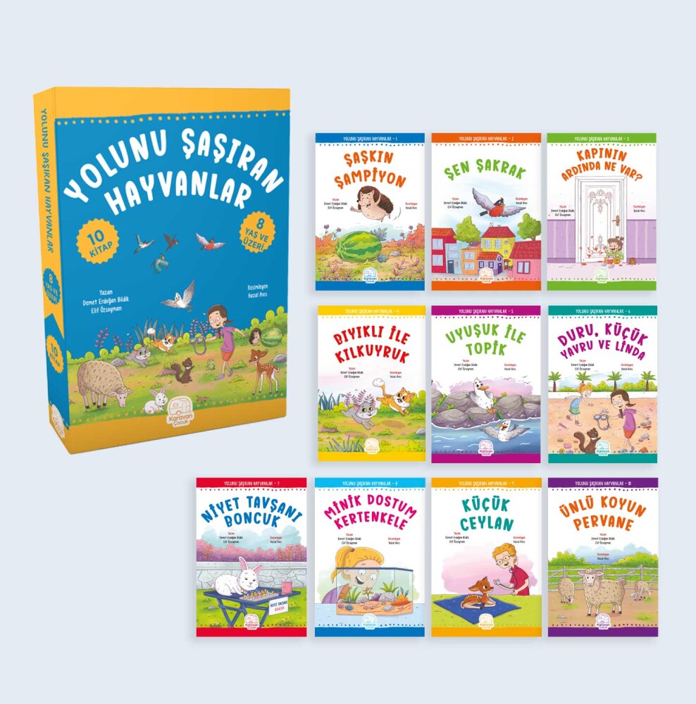 Yolunu Şaşıran Hayvanlar, Demet Erdoğan Bildik - Elif Özsoyman - Karavan Çocuk